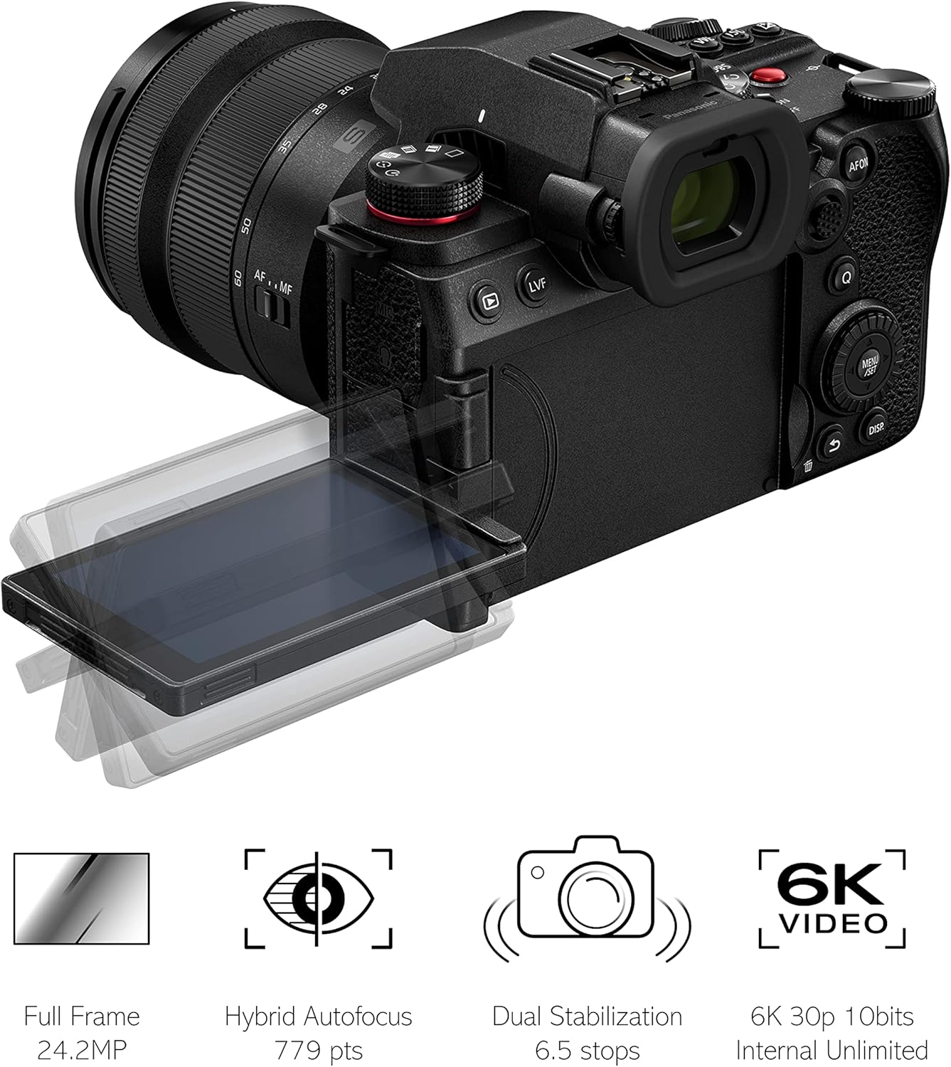 Panasonic Lumix S5M2 I Full Frame Mirrorless Camera – French Version