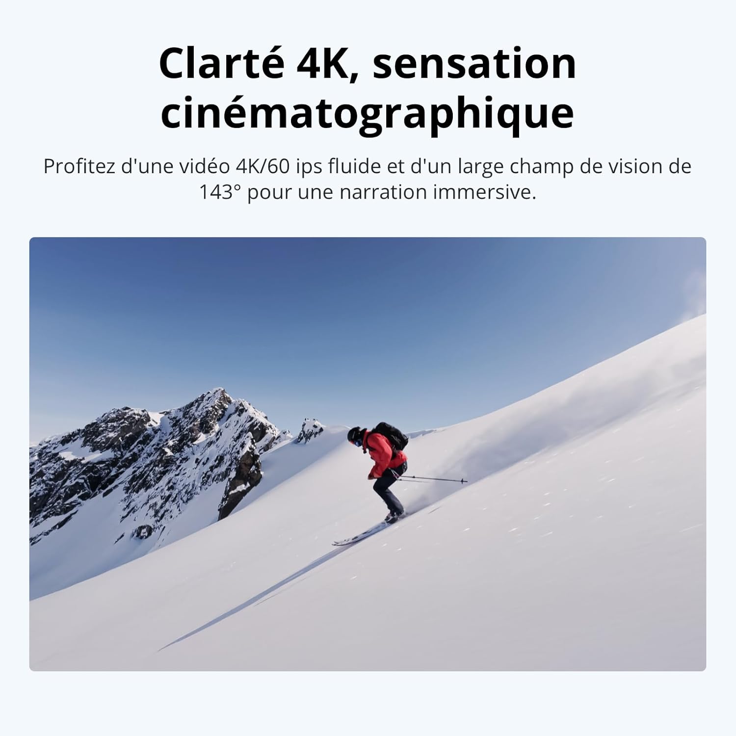 DJI Osmo Nano Bundle Standard (64 Go) - Petite caméra vlog 4K/60 IPS avec capteur 1/1,3″, vidéo FOV Large 143°, 200 Min d'enregistrement, caméra POV magnétique 4K pour Le Sport, Le vlog