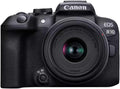 Canon EOS R10 APS-C Format Mirrorless Camera 24 MP Black Plus Canon RF-S 18-45mm F4.5-6.3 IS STM Standard Lens