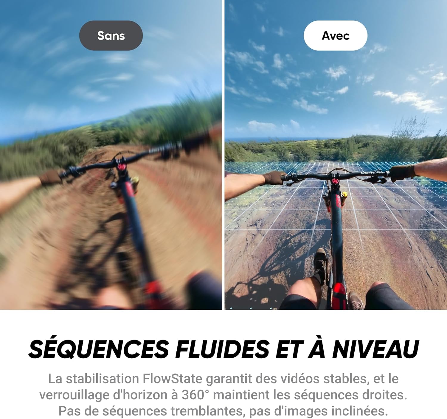 Insta360 X4 Air Pack démarrage Noir Graphite - Caméra 360 8K légère de 165g, Perche à Selfie Invisible, objectifs remplaçables, filmez d'abord et cadrez Plus Tard, Pare-Vent intégré
