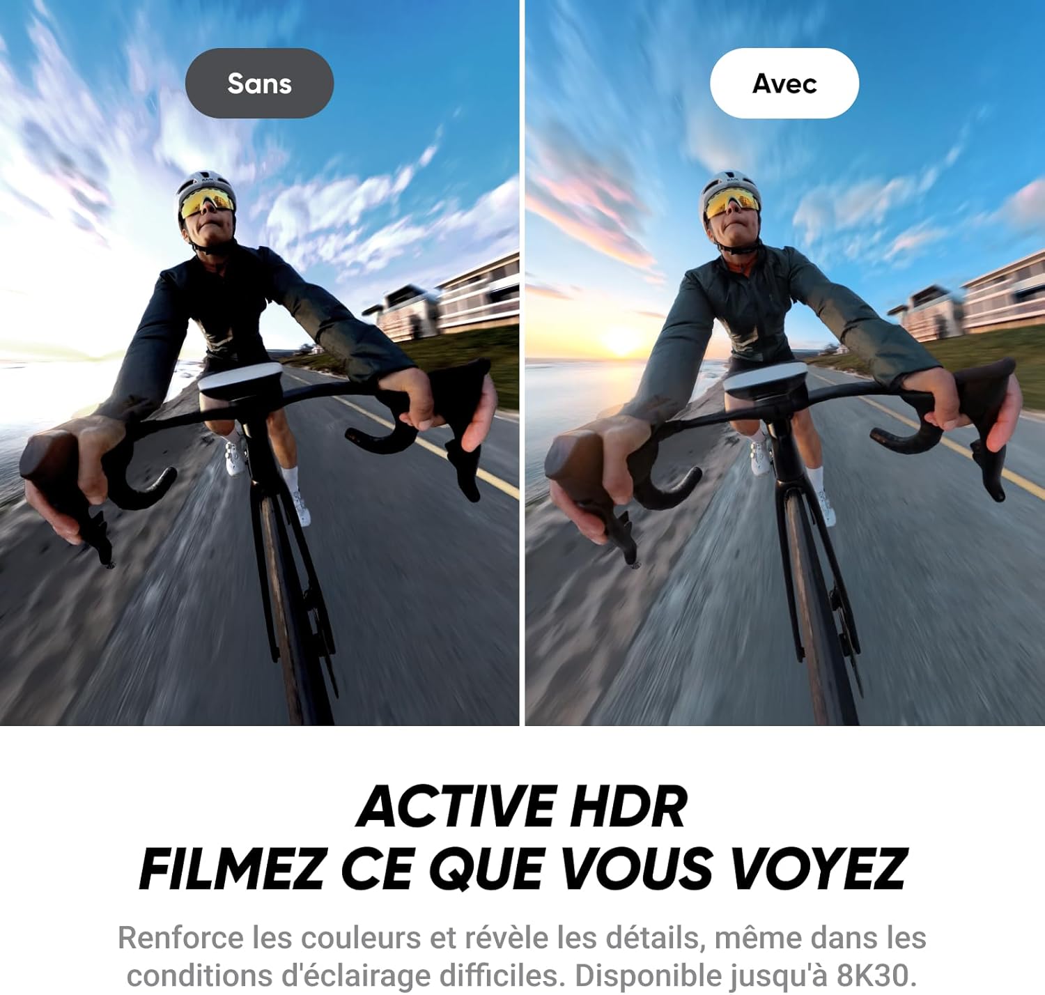 Insta360 X4 Air Pack démarrage Noir Graphite - Caméra 360 8K légère de 165g, Perche à Selfie Invisible, objectifs remplaçables, filmez d'abord et cadrez Plus Tard, Pare-Vent intégré