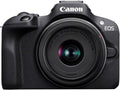 Canon EOS R100 Camera with RF-S 18-45mm F4.5-6.3 is STM Lens, APS-C Mirrorless Camera, Dual Pixel CMOS Autofocus, 4K Video, Continuous Shooting Up to 6.5 fps, Wi-Fi &amp; Bluetooth