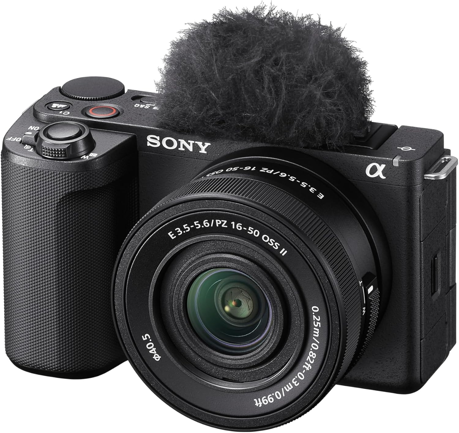 Sony ZV-E10 II | Appareil Hybride à objectifs interchangeables APS-C avec 16-50 mm f/3.5-5.6 (Vidéo 4K60p 4:2:2 10 Bits, 26 MP, Stab. Digitale, Eye AF en Temps réel)