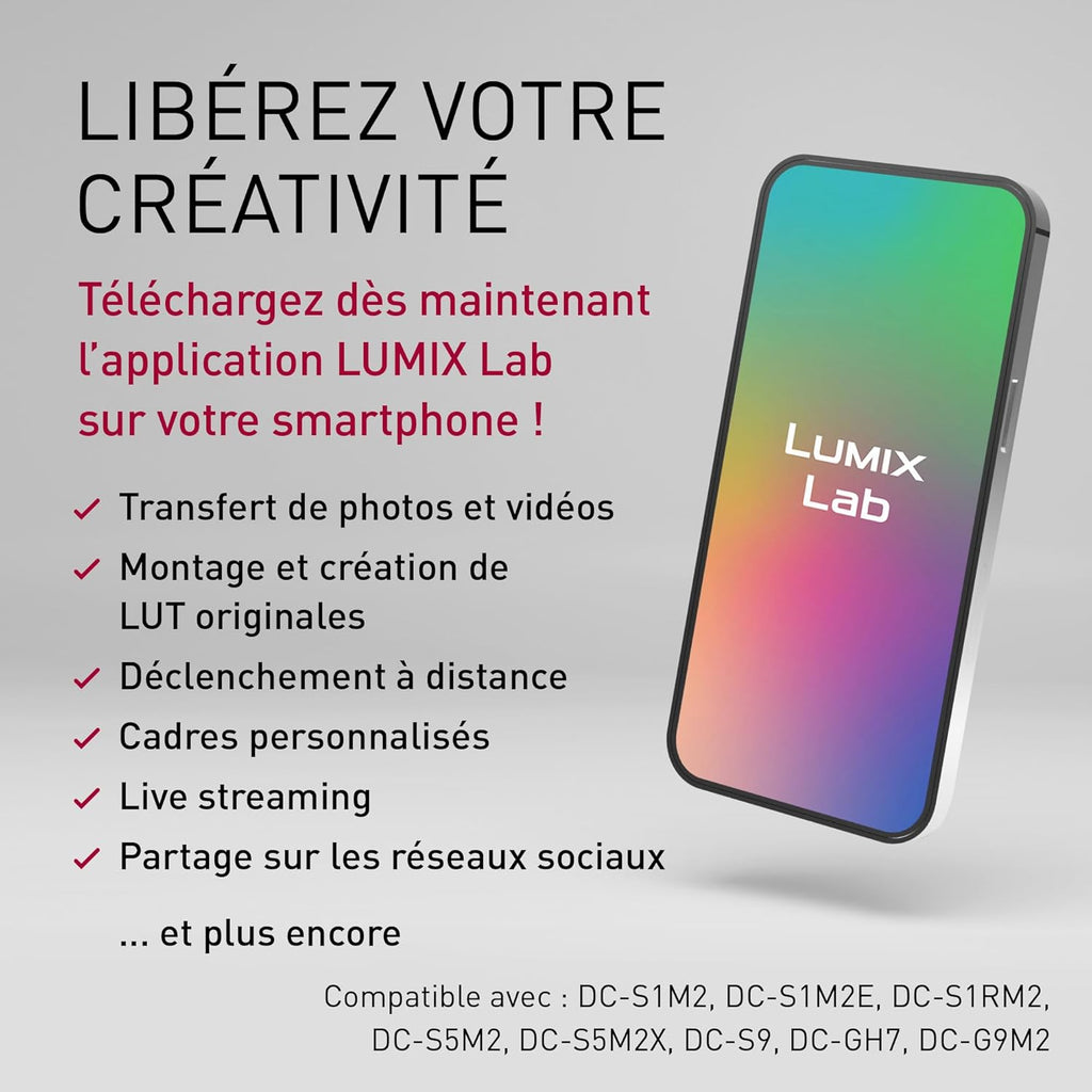 Panasonic Lumix S5M2 I Full Frame Mirrorless Camera – French Version