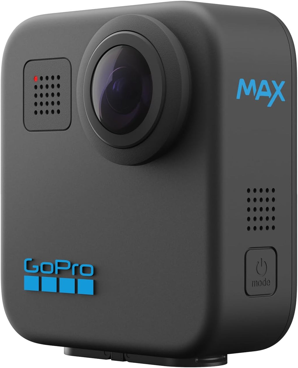 GoPro Max – Klassische wasserdichte 360+-Actionkamera mit sphärischem Touchscreen, 5,6K30 HD-Video, 16,6 MP 360°-Fotos, 1080p-Stabilisierung und Live-Streaming